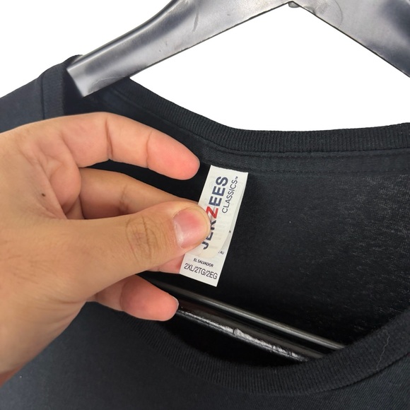 Mens 2025 AC/DC Power Up Tour Rock Band Music Graphic Black Shirt Size 2XL - Picture 7 of 7